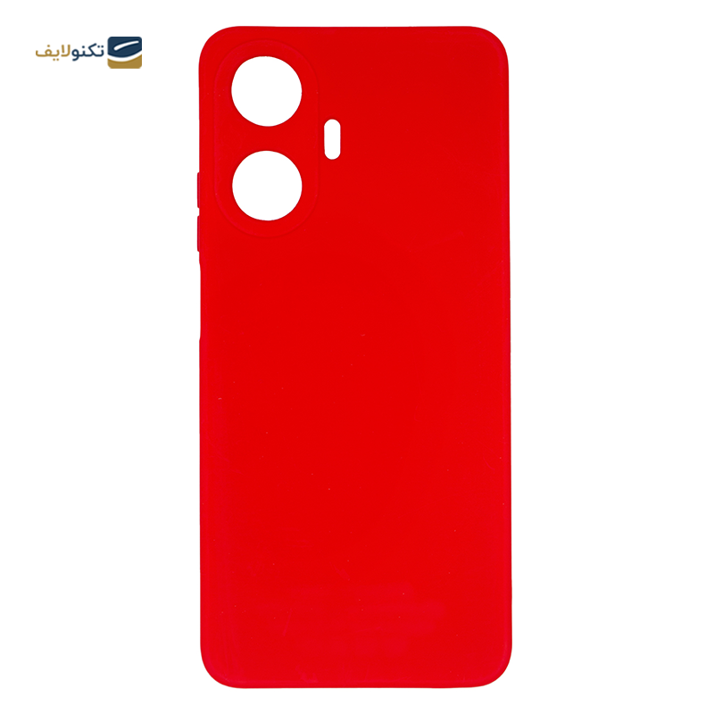 کاور گوشی ریلمی C55 مدل محافظ لنزدار سیلیکونی - Silicone lens protector Cover For Realme C55