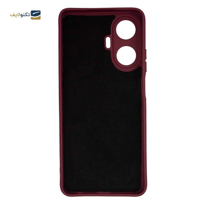 کاور گوشی ریلمی C55 مدل محافظ لنزدار سیلیکونی - Silicone lens protector Cover For Realme C55