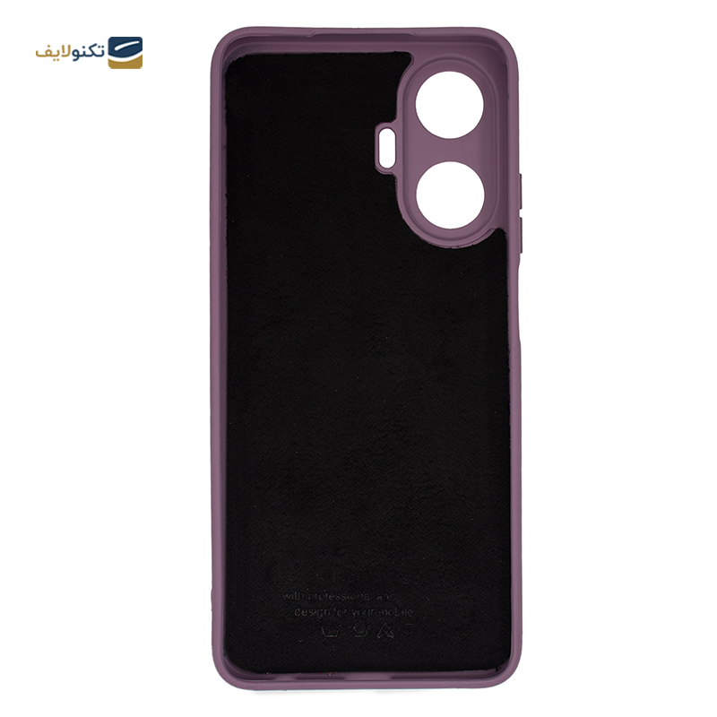 کاور گوشی ریلمی C55 مدل محافظ لنزدار سیلیکونی - Silicone lens protector Cover For Realme C55