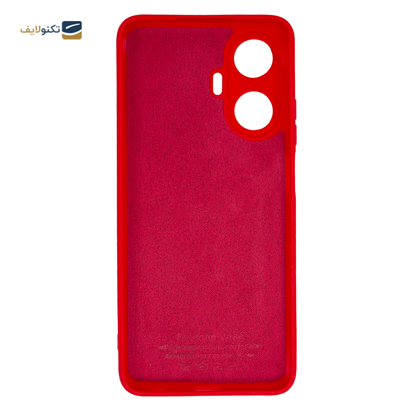 کاور گوشی ریلمی C55 مدل محافظ لنزدار سیلیکونی - Silicone lens protector Cover For Realme C55