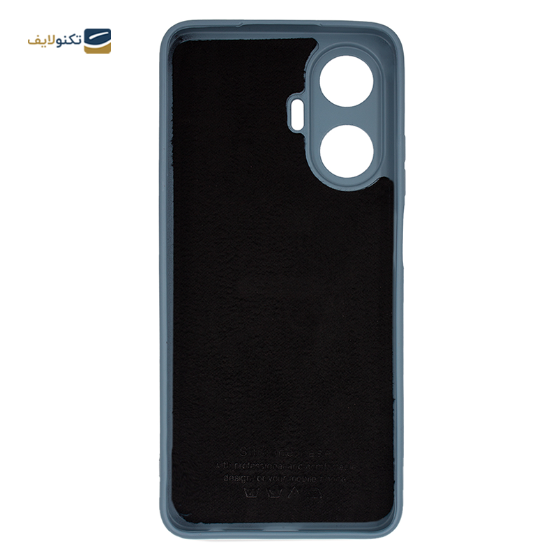 کاور گوشی ریلمی C55 مدل محافظ لنزدار سیلیکونی - Silicone lens protector Cover For Realme C55