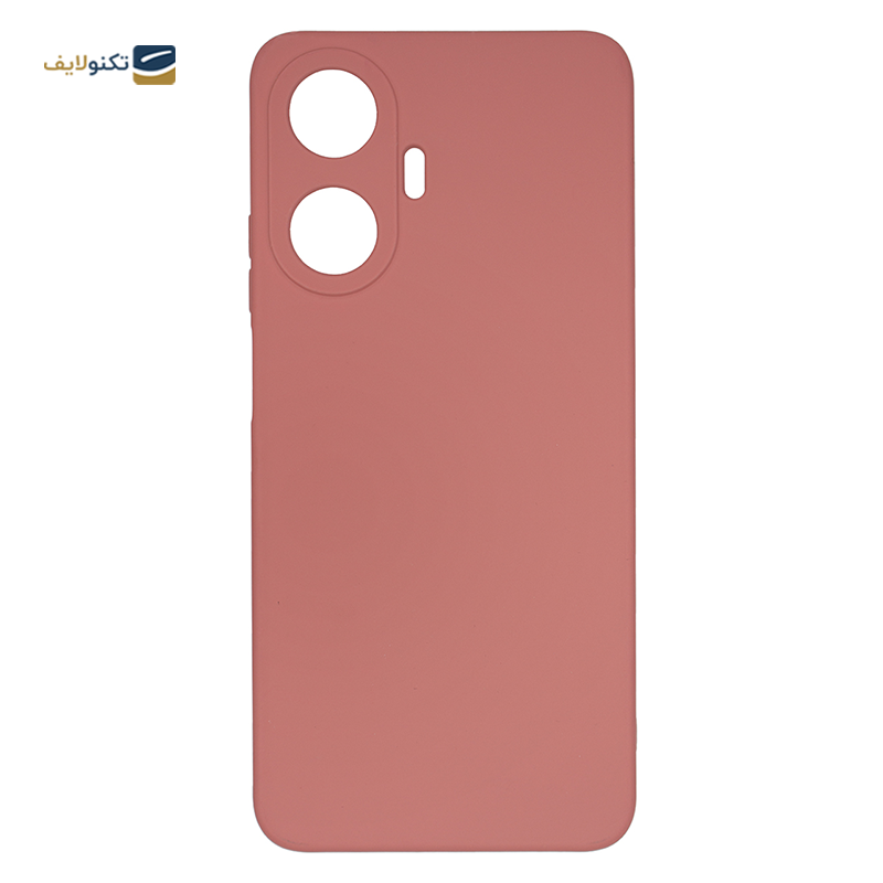 کاور گوشی ریلمی C55 مدل محافظ لنزدار سیلیکونی - Silicone lens protector Cover For Realme C55