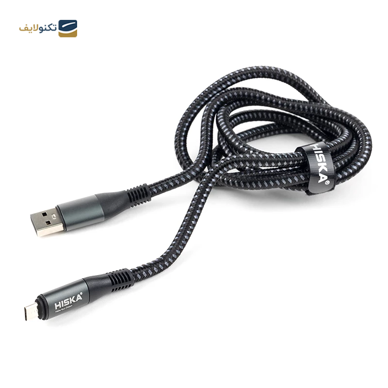 کابل میکرو یو اس بی هیسکا مدل LX-851AM طول 1.2 متر - Hiska LX-851AM USB to MicroUSB Cable 1.2m