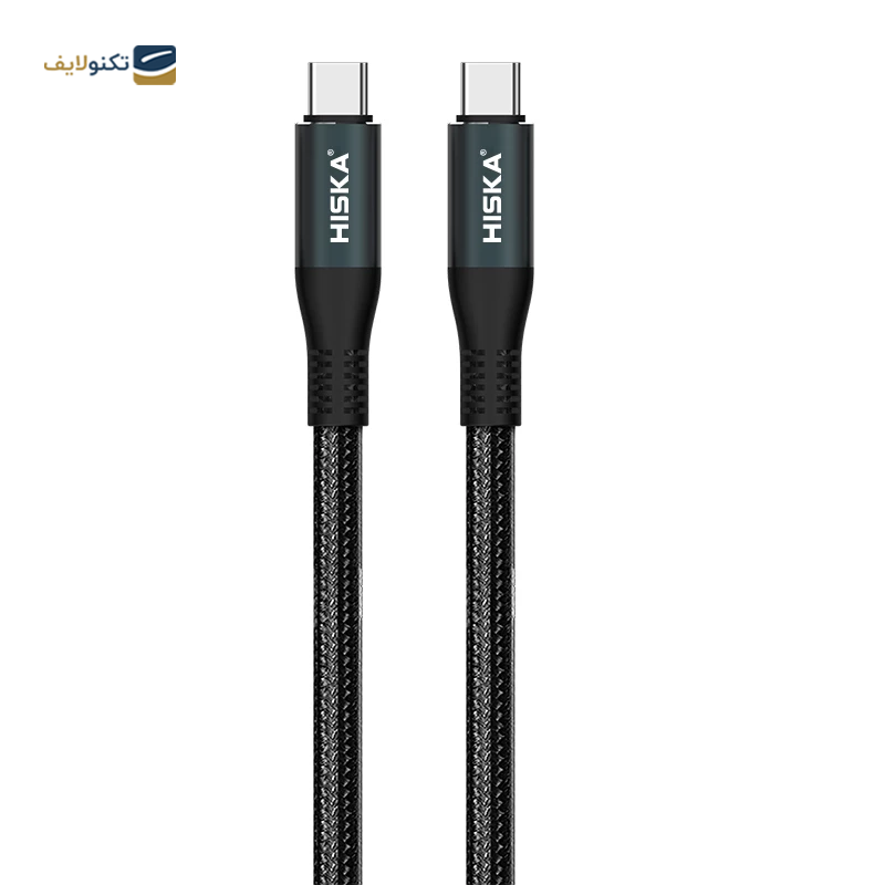 کابل تایپ سی هیسکا مدل LX-851CC طول 1.2 متر - Hiska LX-851CC USB to USB-C Cable 1.2m