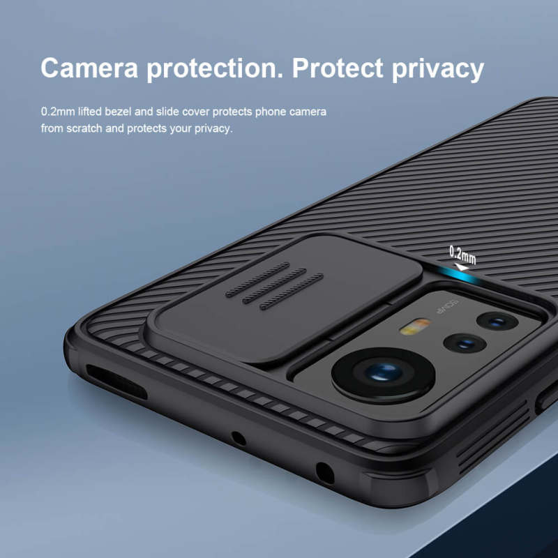 کاور گوشی شیائومی 12/12X نیلکین مدل CamShield Pro - Nillkin CamShield Pro Cover for Xiaomi 12/12X