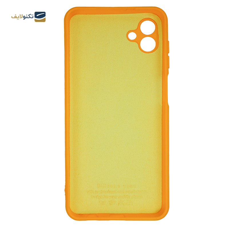 کاور گوشی سامسونگ Galaxy A05 مدل سیلیکونی محافظ لنزدار - Silicone Cover For Samsung Galaxy A05