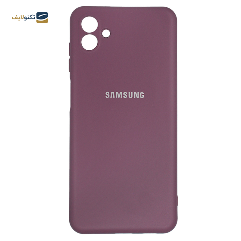 کاور گوشی سامسونگ Galaxy A05 مدل سیلیکونی محافظ لنزدار - Silicone Cover For Samsung Galaxy A05