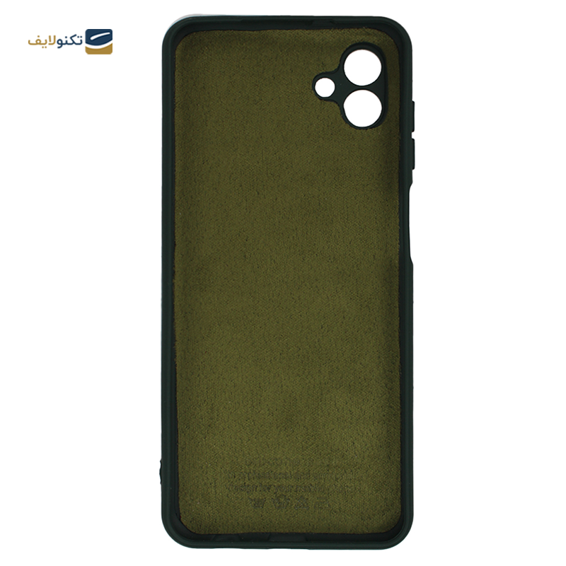 کاور گوشی سامسونگ Galaxy A05 مدل سیلیکونی محافظ لنزدار - Silicone Cover For Samsung Galaxy A05