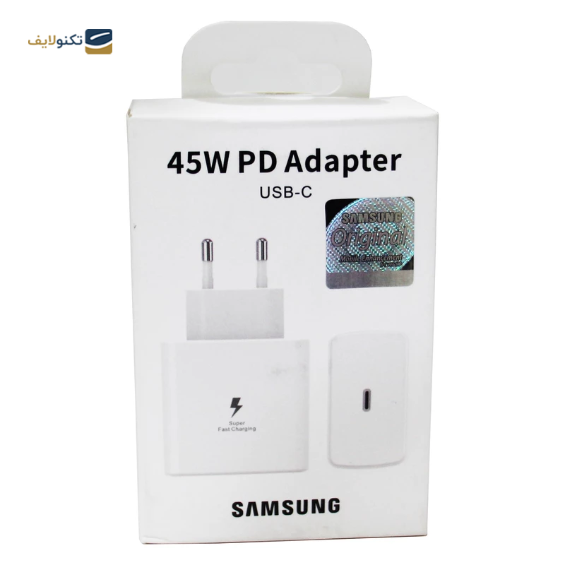 شارژر دیواری سامسونگ مدل EP-TA845 توان 45 وات - ویتنام - Samsung EP-TA845 2 Pin Charger 45 Watt - vietnam