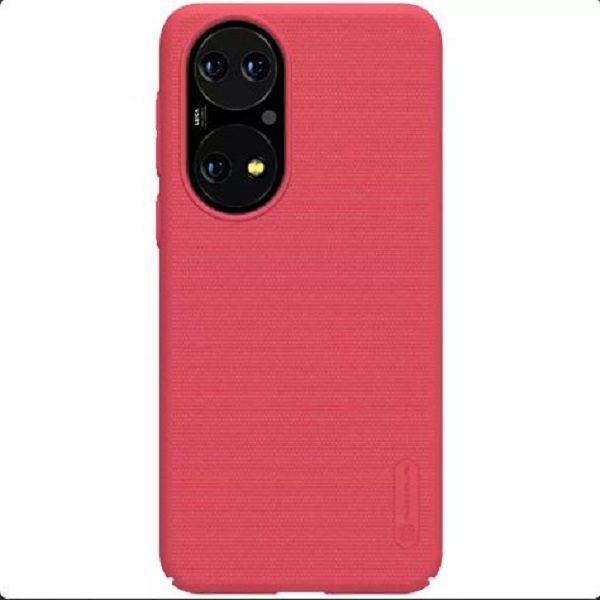 کاور گوشی هوآوی P50 / P50E نیلکین مدل Super Frosted Shield - Nillkin Super Frosted Shield Cover for Huawei P50 / P50E