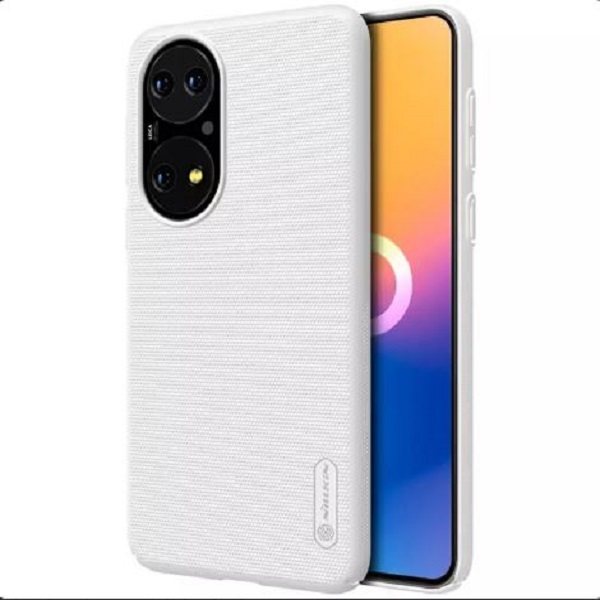 کاور گوشی هوآوی P50 / P50E نیلکین مدل Super Frosted Shield - Nillkin Super Frosted Shield Cover for Huawei P50 / P50E