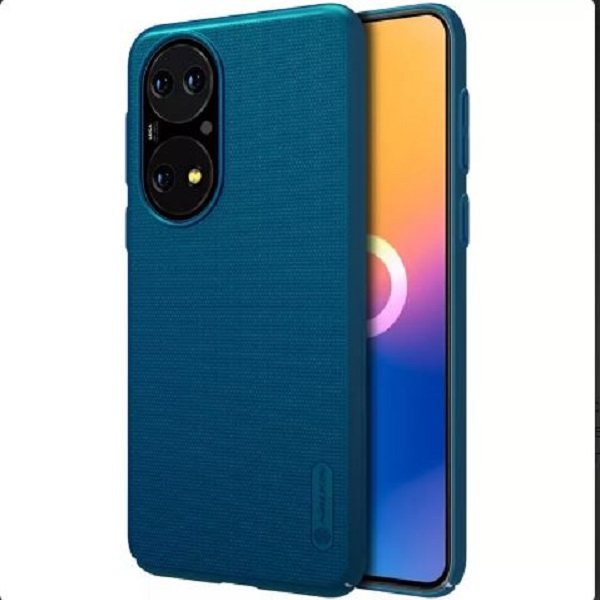 کاور گوشی هوآوی P50 / P50E نیلکین مدل Super Frosted Shield - Nillkin Super Frosted Shield Cover for Huawei P50 / P50E