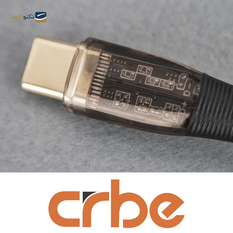 کابل دو سر تایپ سی کربی مدل BE-C104CC طول 1.2 متر - Crbe BE-C104CC USB-C to USB-C Cable 1.2m