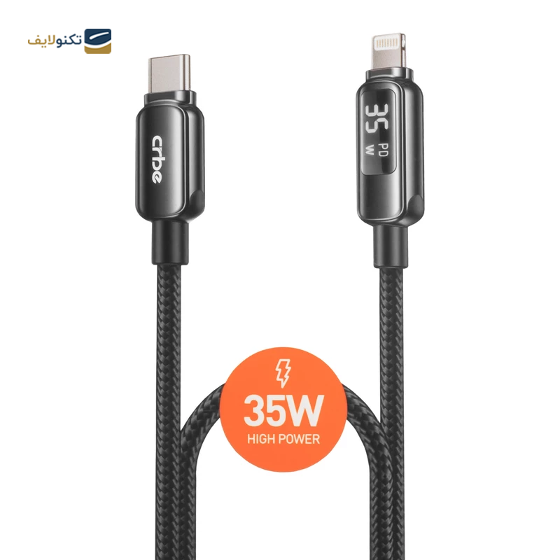 کابل تایپ سی به لایتنینگ کربی مدل BE-C106CL طول 1.2 متر - Crbe BE-C106CL Lightning to USB-C Cable 1.2m