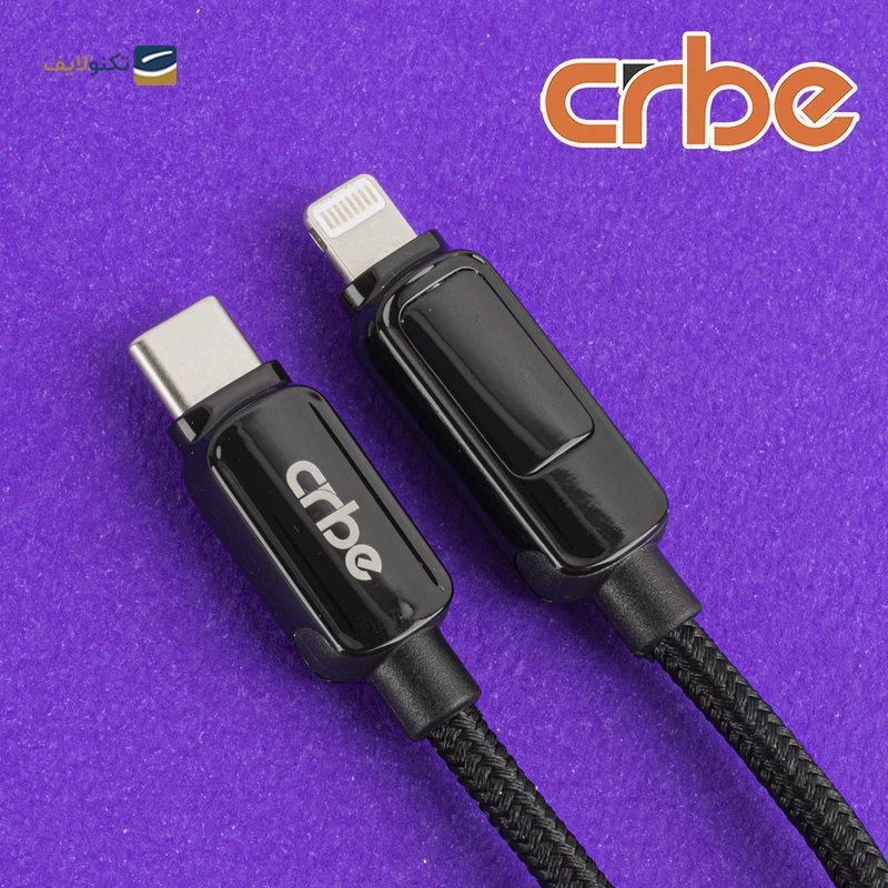 کابل تایپ سی به لایتنینگ کربی مدل BE-C106CL طول 1.2 متر - Crbe BE-C106CL Lightning to USB-C Cable 1.2m