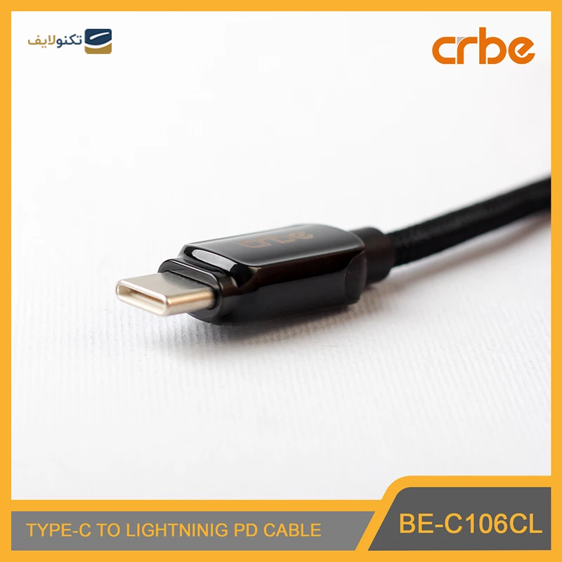 کابل تایپ سی به لایتنینگ کربی مدل BE-C106CL طول 1.2 متر - Crbe BE-C106CL Lightning to USB-C Cable 1.2m