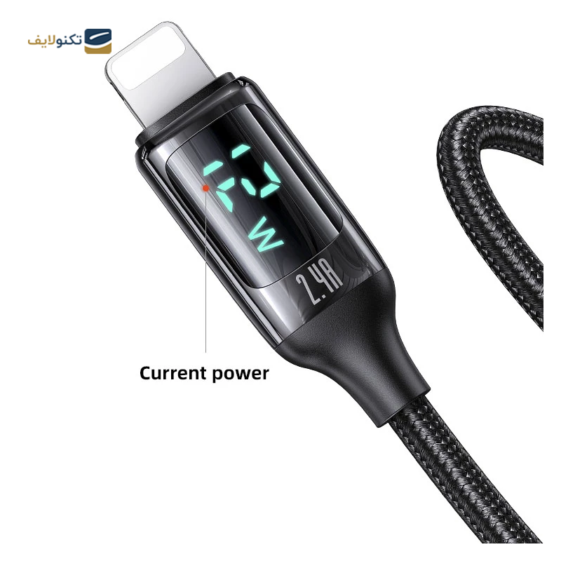 کابل لایتنینگ یوسمز مدل US-SJ543 طول 1.2 متر - Usams US-SJ543 USB to Lightning Cable 1.2m