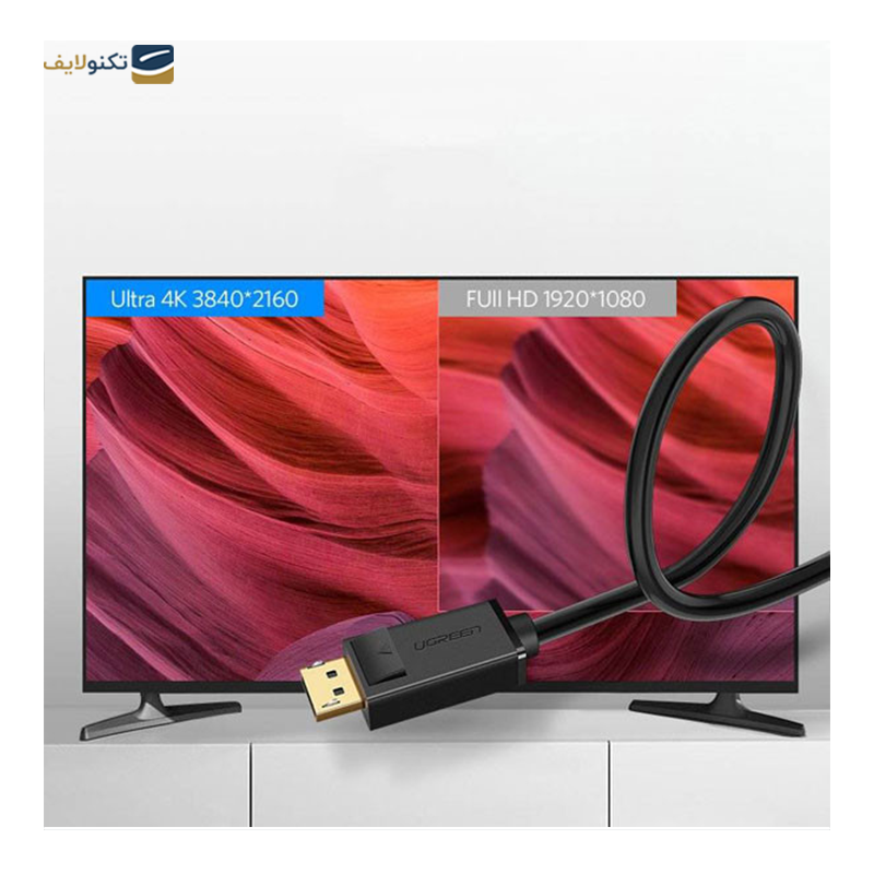 کابل تبدیل Display Port یوگرین DP102 مدل 10245 طول 1.5 متر - UGREEN DP102-10245 DP Male to Male Cable