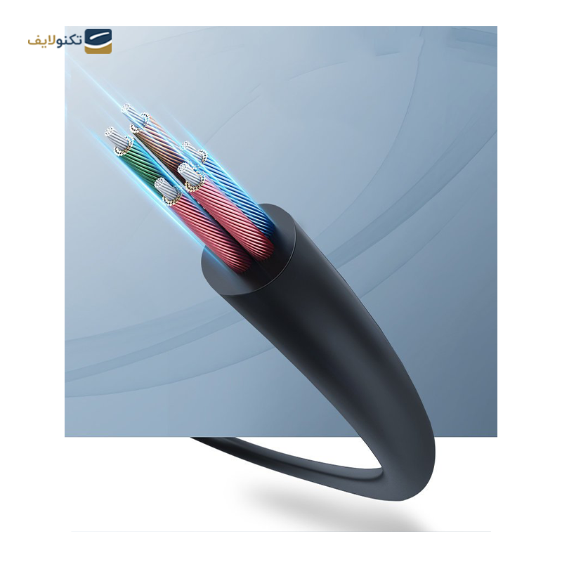 کابل تبدیل 2 به 1 AUX یوگرین AV140 مدل 20899 طول 20 سانتی متر - Ugreen AV140 20899 AUX Cable