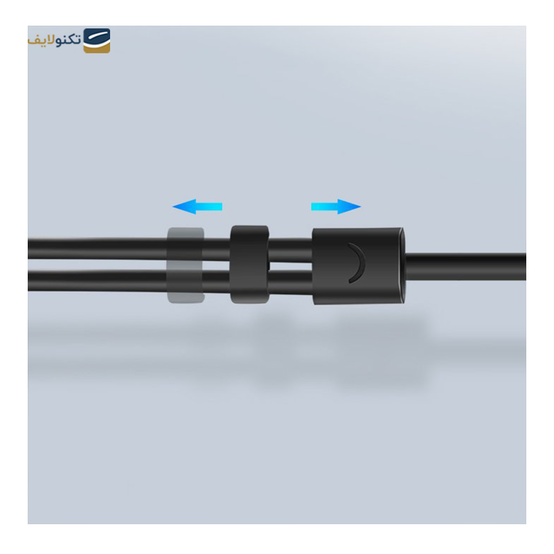 کابل تبدیل 2 به 1 AUX یوگرین AV140 مدل 20899 طول 20 سانتی متر - Ugreen AV140 20899 AUX Cable