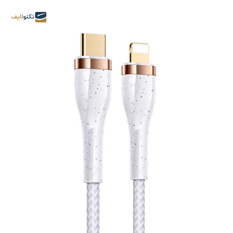کابل تایپ سی به لایتنینگ یوسمز مدل US-SJ489 طول 1.2 متر - Usams US-SJ489 USB-C to Lightning Cable 1.2m