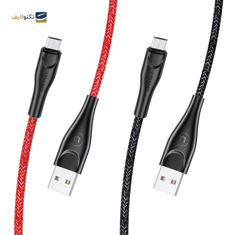 کابل میکرو یو اس بی یوسمز مدل US-SJ399 طول 3 متر - Usams US-SJ399 USB to MicroUSB Cable 3m