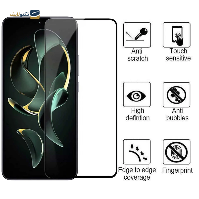 گلس گوشی شیائومی 13T بوف مدل 5D - Buff Xiaomi 13T 5D Screen Protector