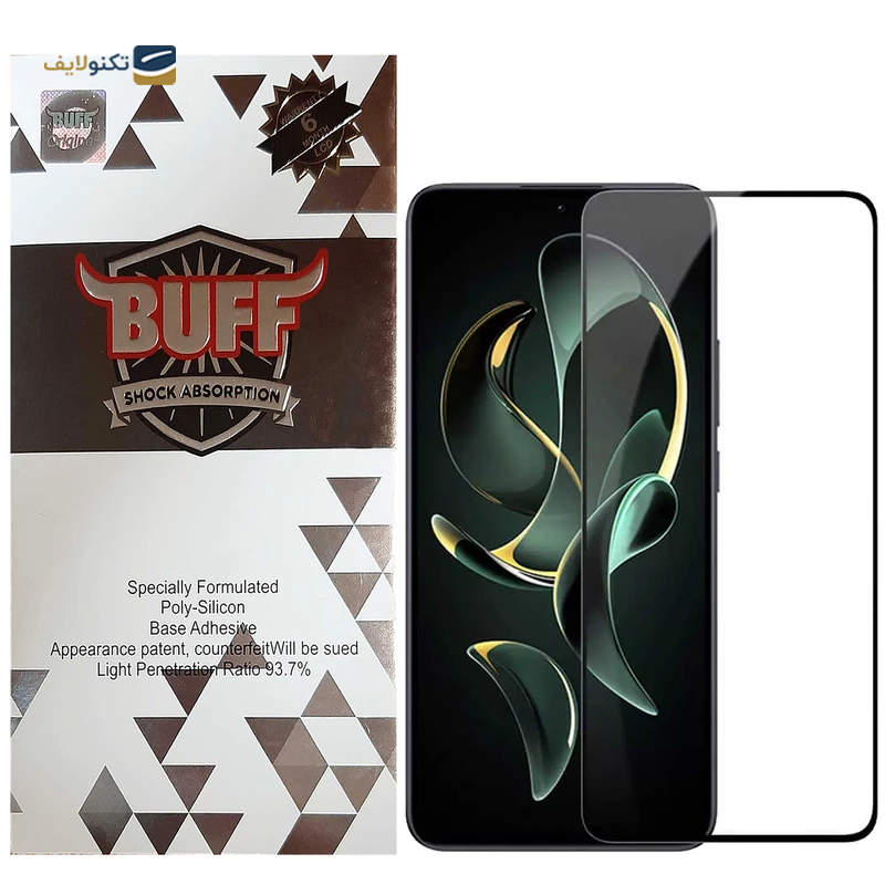 گلس گوشی شیائومی 13T Pro بوف مدل 5D-G - Buff Xiaomi 13T Pro 5D-G Screen Protector