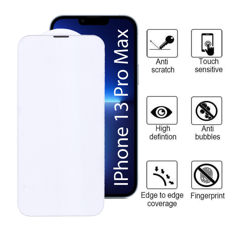 گلس گوشی اپل iPhone 13 Pro Max بوف 5D مدل FP33 - Buff FP33 iPhone 13 Pro Max 5D Screen Protector