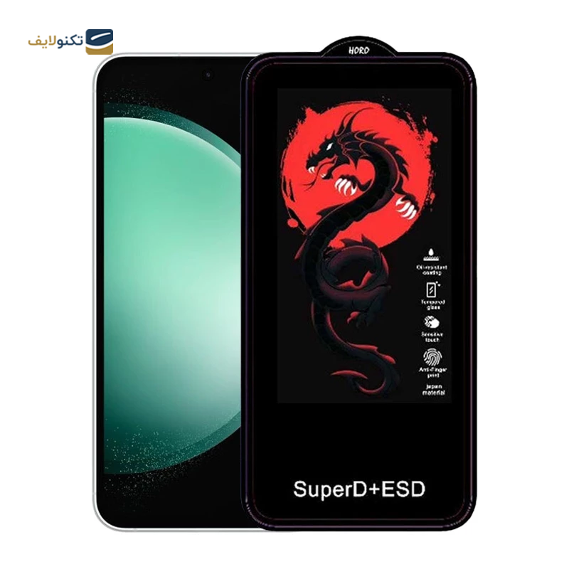 گلس گوشی سامسونگ Galaxy S23 FE - A54 اپیکوی مدل Dragon ESD - Epicoy Dragon ESD Samsung Galaxy S23 FE - A54 Screen Protector
