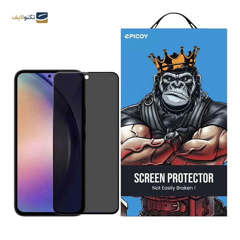 گلس حریم شخصی گوشی سامسونگ Galaxy S23 FE - A54 اپیکوی مدل Privacy - Epicoy Privacy Samsung Galaxy S23 FE - A54 Screen Protector