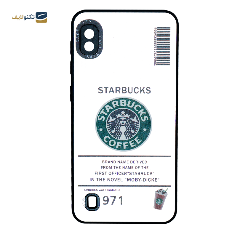 کاور گوشی سامسونگ Galaxy A10 مدل Case Tify استارباکس 02 - Case Tify Starbucks 02 Cover For Samsung Galaxy A10