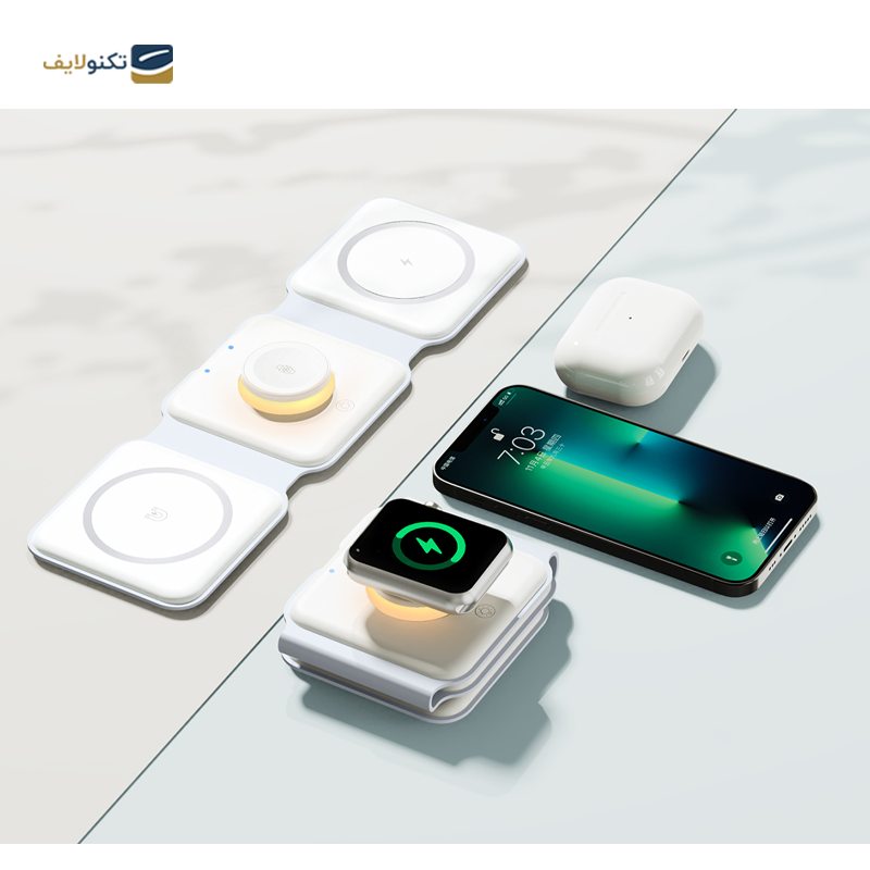 شارژر بی سیم رسی مدل RCW-27 - Recci RCW-27 Wireless Charging