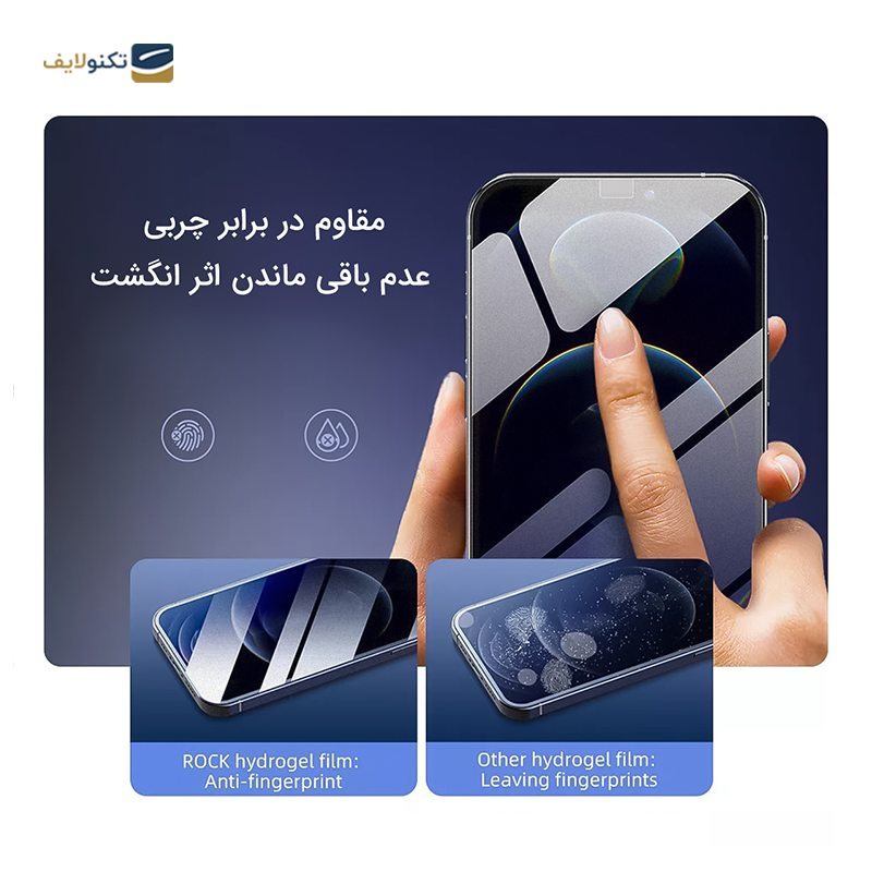 گلس حریم شخصی مات گوشی ویوو iQOO Z6 Lite راک اسپیس مدل PRV - Rock Space PRV Screen Protector for Vivo iQOO Z6 Lite