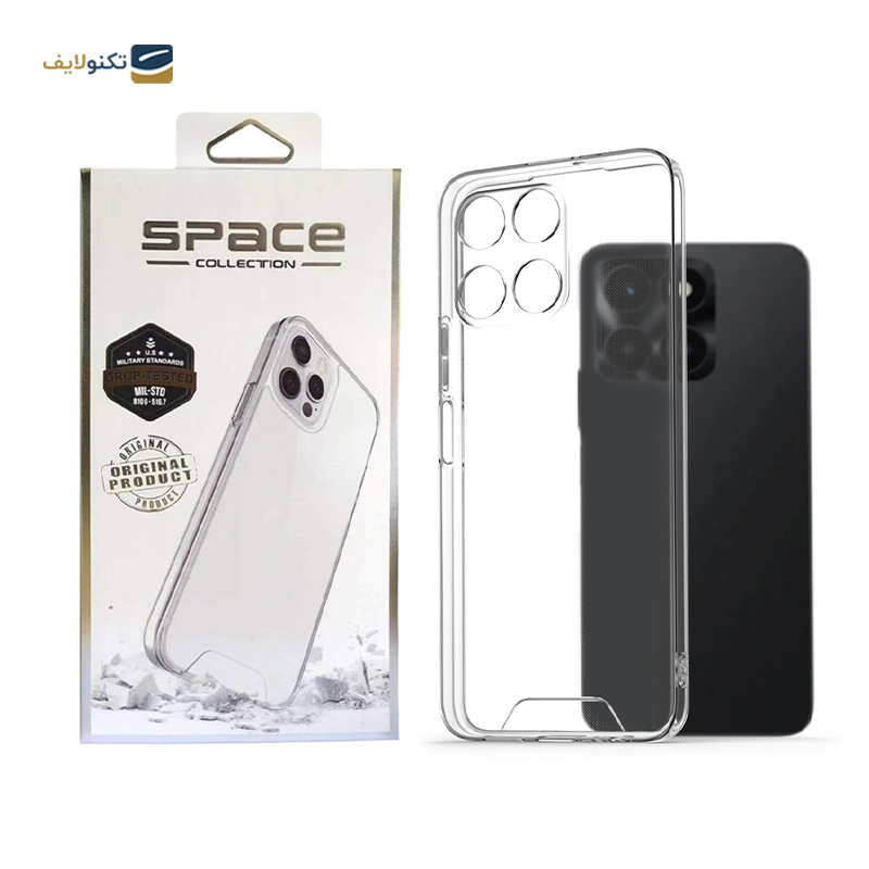 قاب گوشی آنر X6a اسپیس مدل ژله ای  - Space Cover For Honor X6a