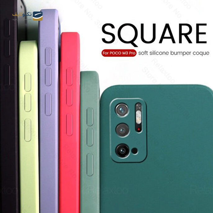 کاور سیلیکونی محافظ لنزدار مناسب برای گوشی موبایل شیائومی Poco M3 Pro - کاور سیلیکونی محافظ لنزدار مناسب برای گوشی موبایل شیائومی Poco M3 Pro