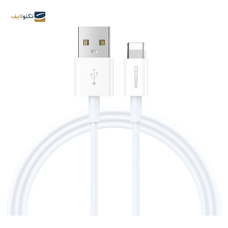 کابل لایتنینگ رسی مدل RS06L طول 1 متر - Recci RS06L USB to Lightning Cable 1m