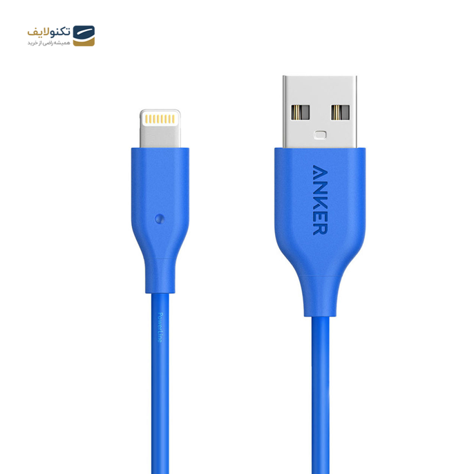  کابل لایتنینگ انکر مدل A8012 طول 0.9 متر - Anker A8012 USB to Lightning Cable 0.9m