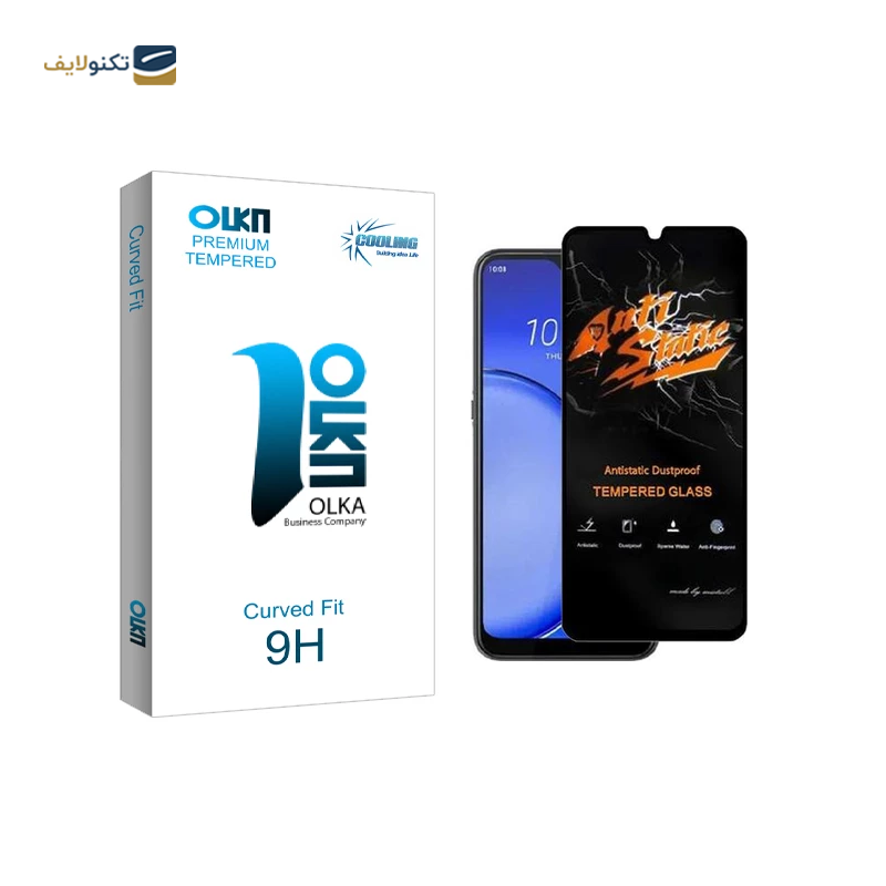 گلس گوشی سامسونگ Galaxy F34 5G کولینگ مدل Olka Antistatic - Cooling Olka Antistatic Screen Protector for Samsung Galaxy F34 5G