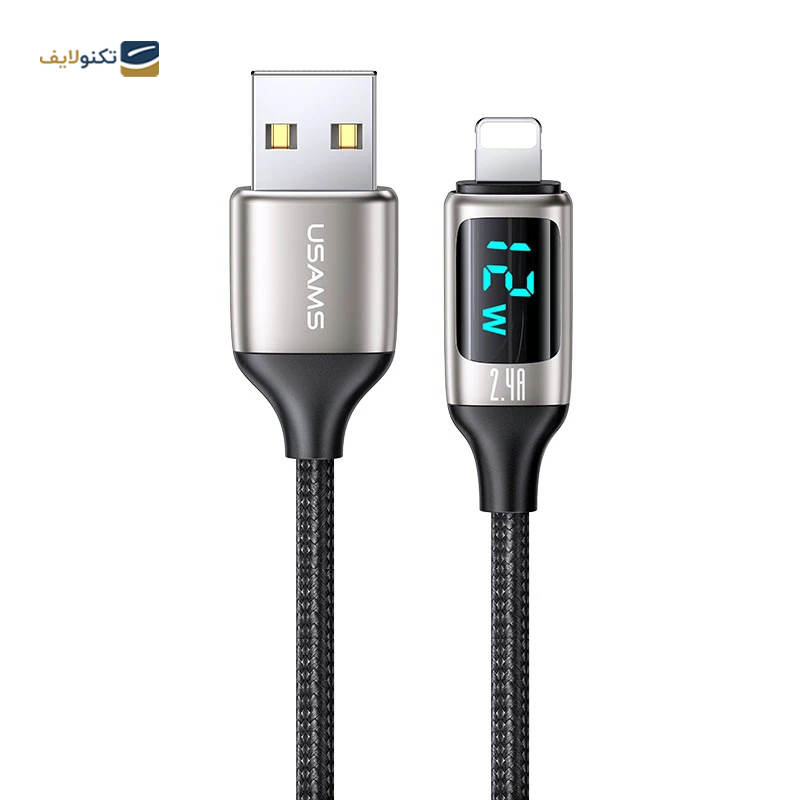 کابل لایتنینگ یوسمز مدل US-SJ543 طول 1.2 متر - Usams US-SJ543 USB to Lightning Cable 1.2m