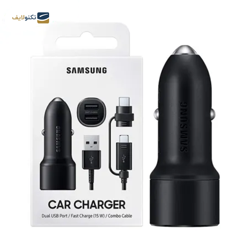 شارژر فندکی سامسونگ مدل EP-L1100 توان 15 وات - Samsung EP-L1100 Car Charger 15W