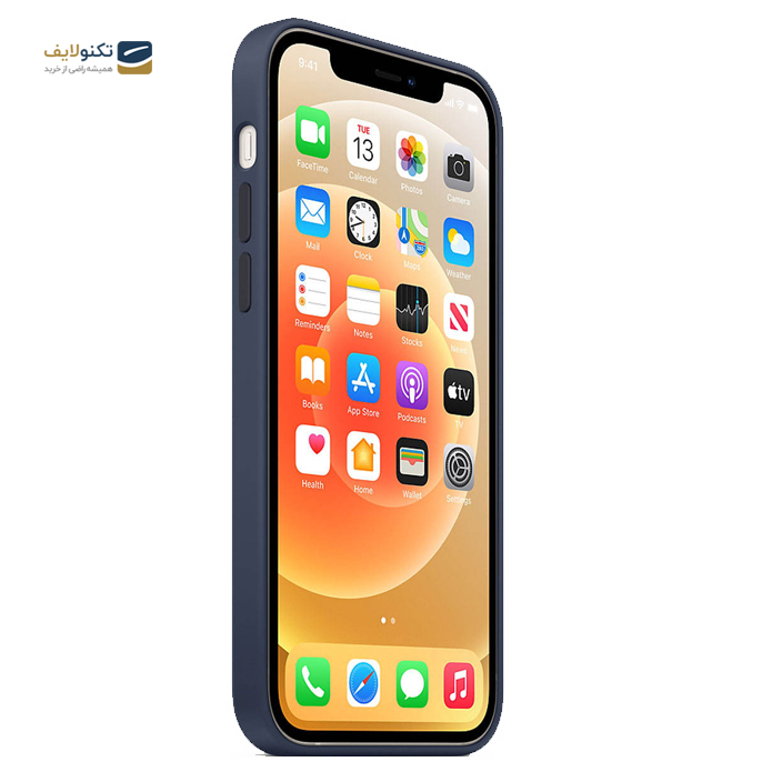  کاور سیلیکونی مناسب برای گوشی موبایل اپل iPhone 12 mini -  کاور سیلیکونی مناسب برای گوشی موبایل اپل iPhone 12 mini