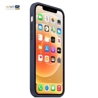  کاور سیلیکونی مناسب برای گوشی موبایل اپل iPhone 12 mini -  کاور سیلیکونی مناسب برای گوشی موبایل اپل iPhone 12 mini
