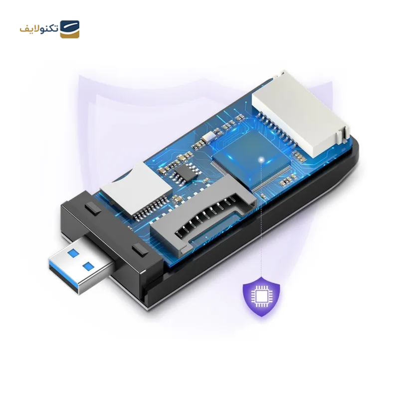 کارت خوان یوگرین مدل CM180 50541 - Ugreen CM180 50541 SD/TF Card Reader