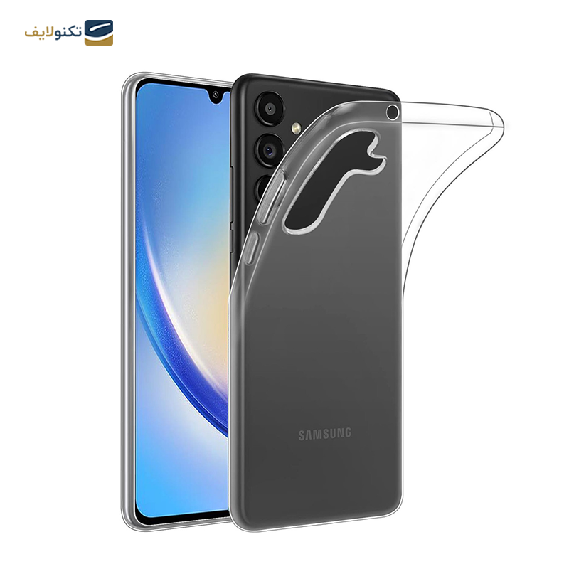 کاور گوشی سامسونگ گلکسی A34 مدل ژله ای شفاف - Galaxy A34 TPU Case