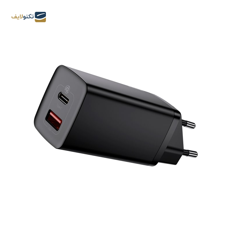 شارژر دیواری باسئوس مدل GaN2 Lite CCGAN2L-B توان 65 وات - Baseus GaN2 Lite CCGAN2L-B Wall Charger 65W