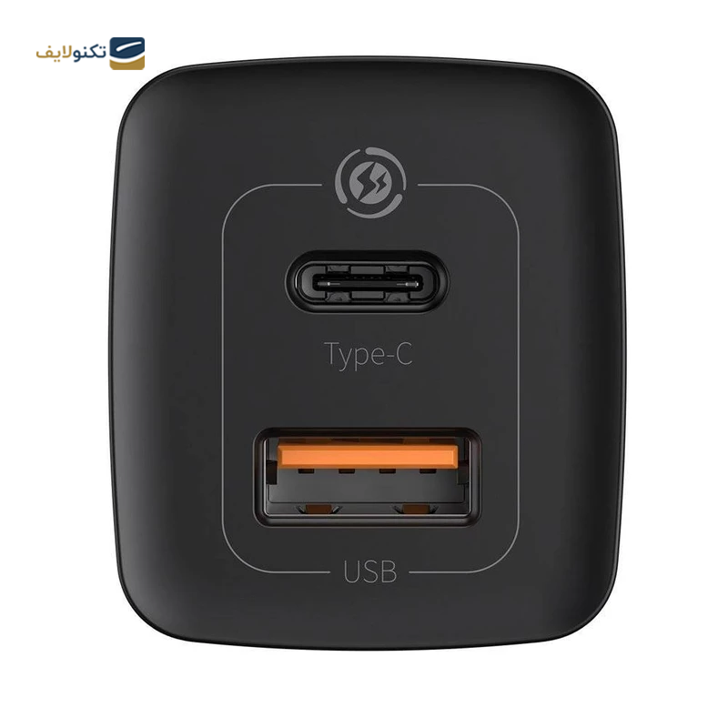 شارژر دیواری باسئوس مدل GaN2 Lite CCGAN2L-B توان 65 وات - Baseus GaN2 Lite CCGAN2L-B Wall Charger 65W