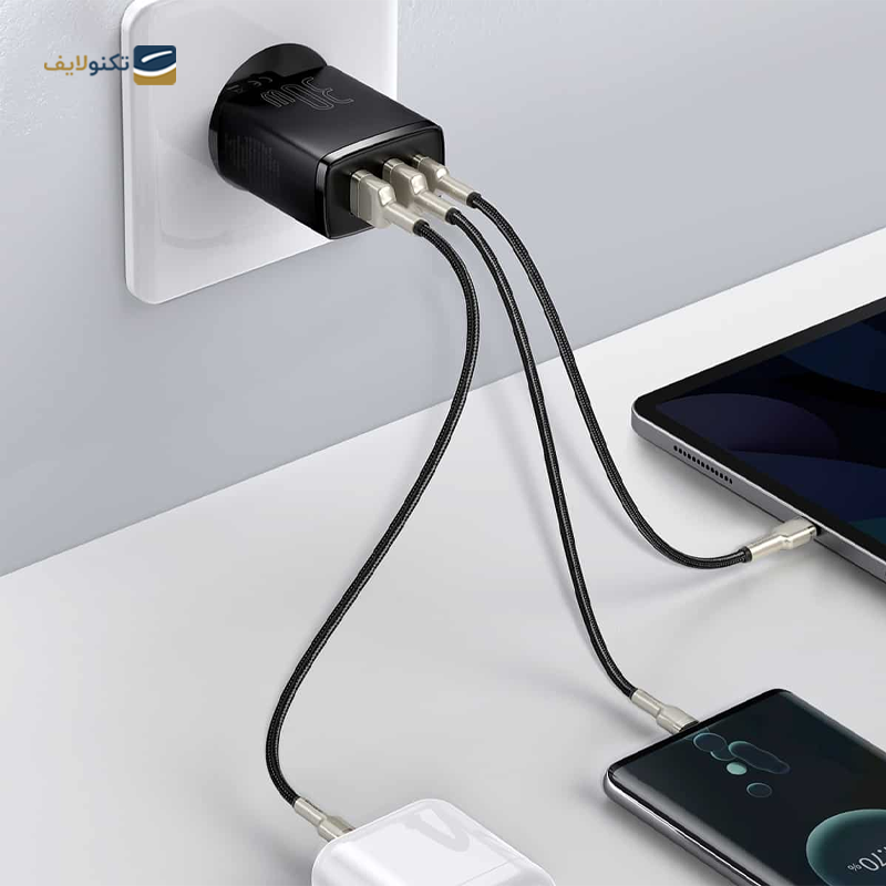 شارژر دیواری باسئوس مدل Compact CCXJ-E توان 30 وات - Baseus Compact CCXJ-E Wall Charger 30W