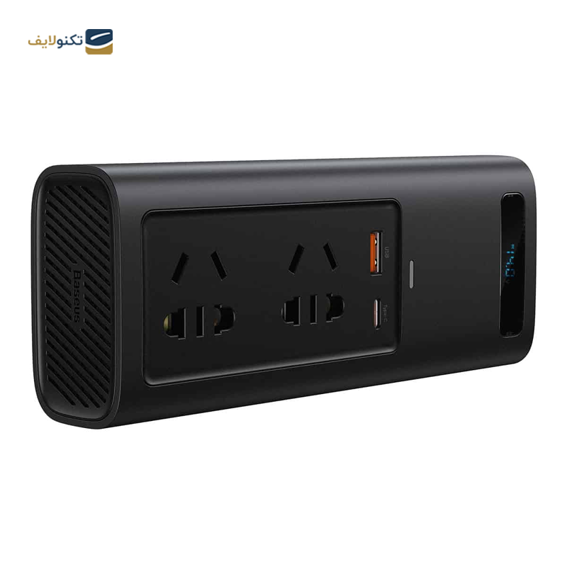 شارژر فندکی باسئوس مدل Power Inverter CRNBQ-A توان 150 وات - Baseus Power Inverter CRNBQ-A Car Charger 150W