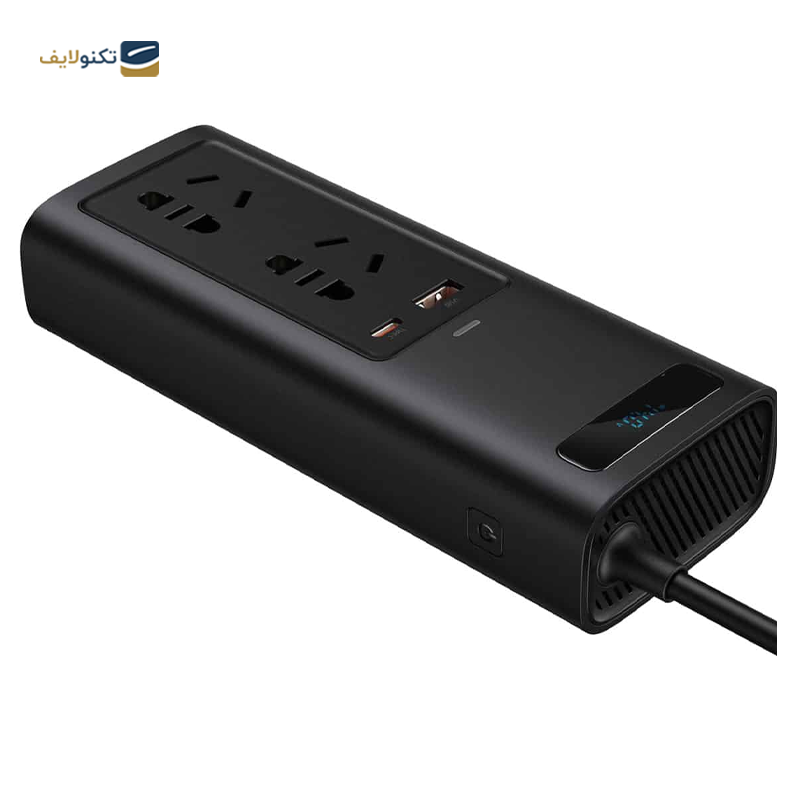 شارژر فندکی باسئوس مدل Power Inverter CRNBQ-A توان 150 وات - Baseus Power Inverter CRNBQ-A Car Charger 150W